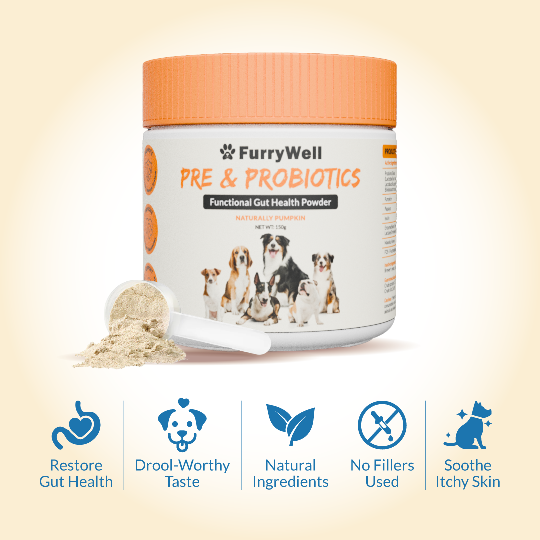 FurryWell Pre & Probiotics 🐶